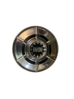 Vintage Ford Falcon Hubcap 9.5" Wheel Cover Chrome Used
